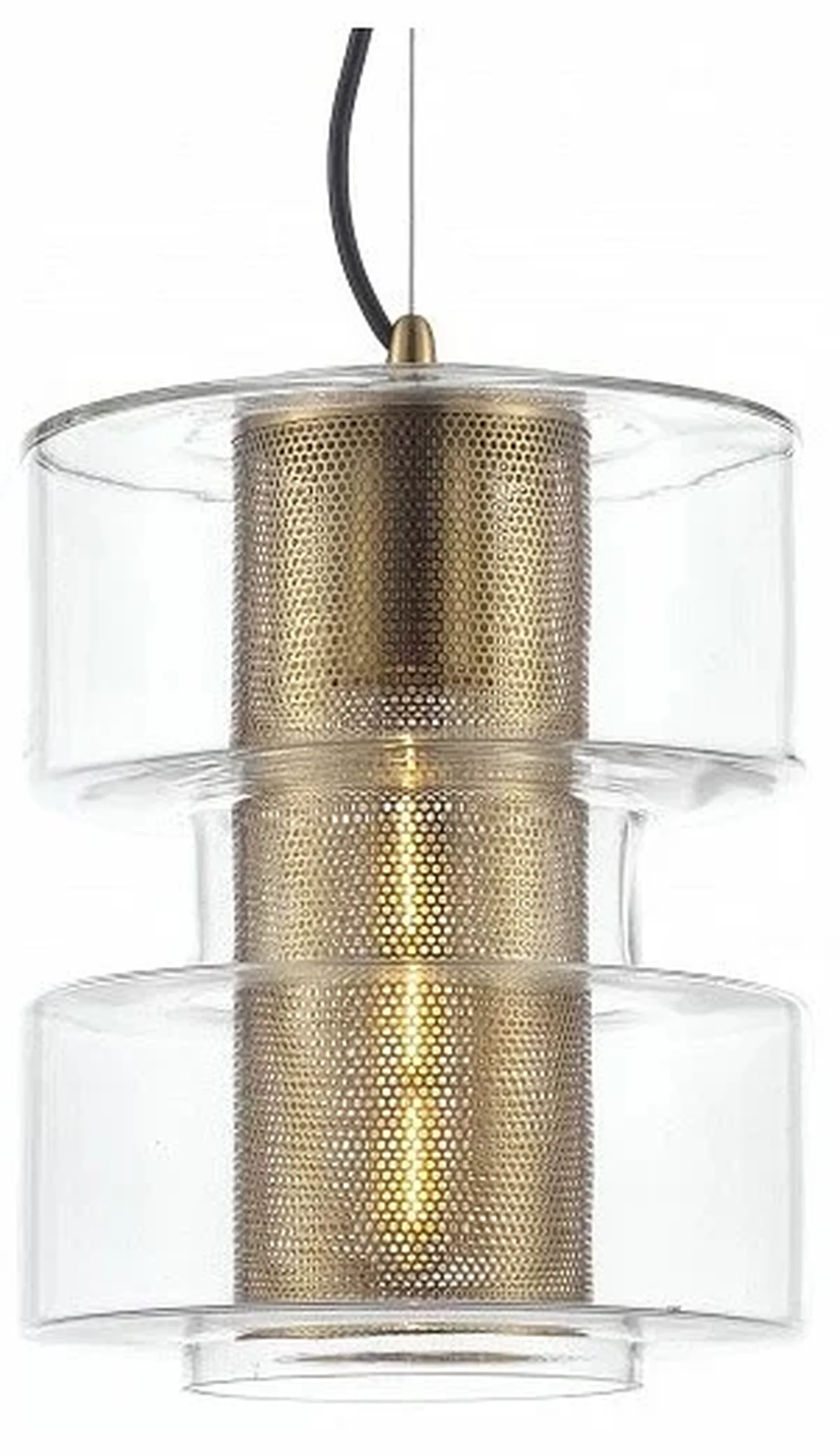Светильник подвесной iLamp Brick P7555-1 GD