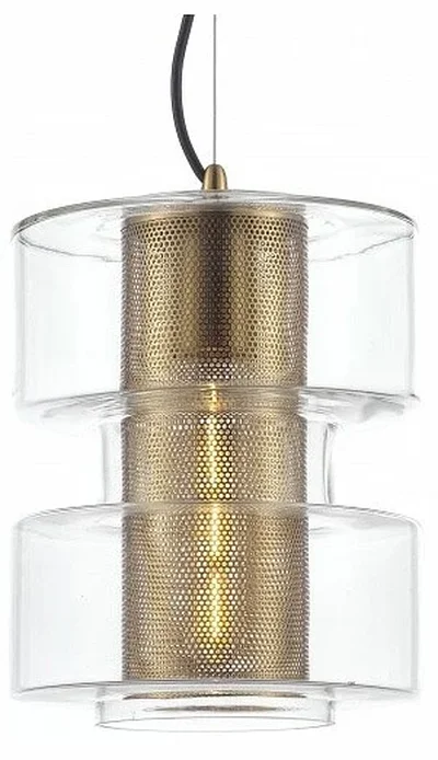 Светильник подвесной iLamp Brick P7555-1 GD