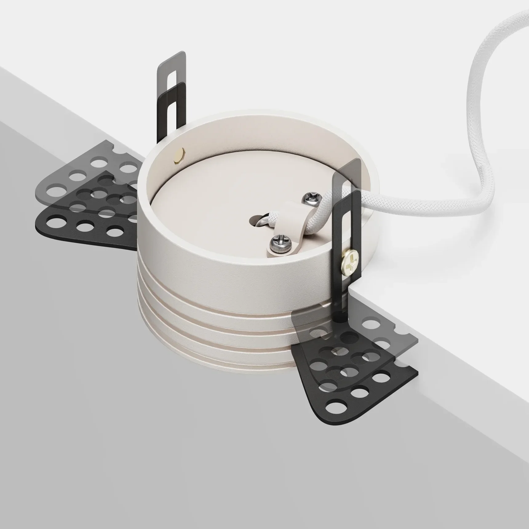 Основание для вывода провода подвесного светильника, PA001-TRS-W