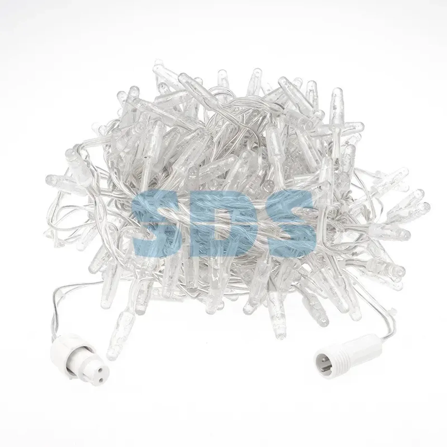 Гирлянда «Кластер» 10 м,  400 LED,  Прозрачный ПВХ,  IP65, соединяемая,  цвет свечения белый NEON-NIGHT