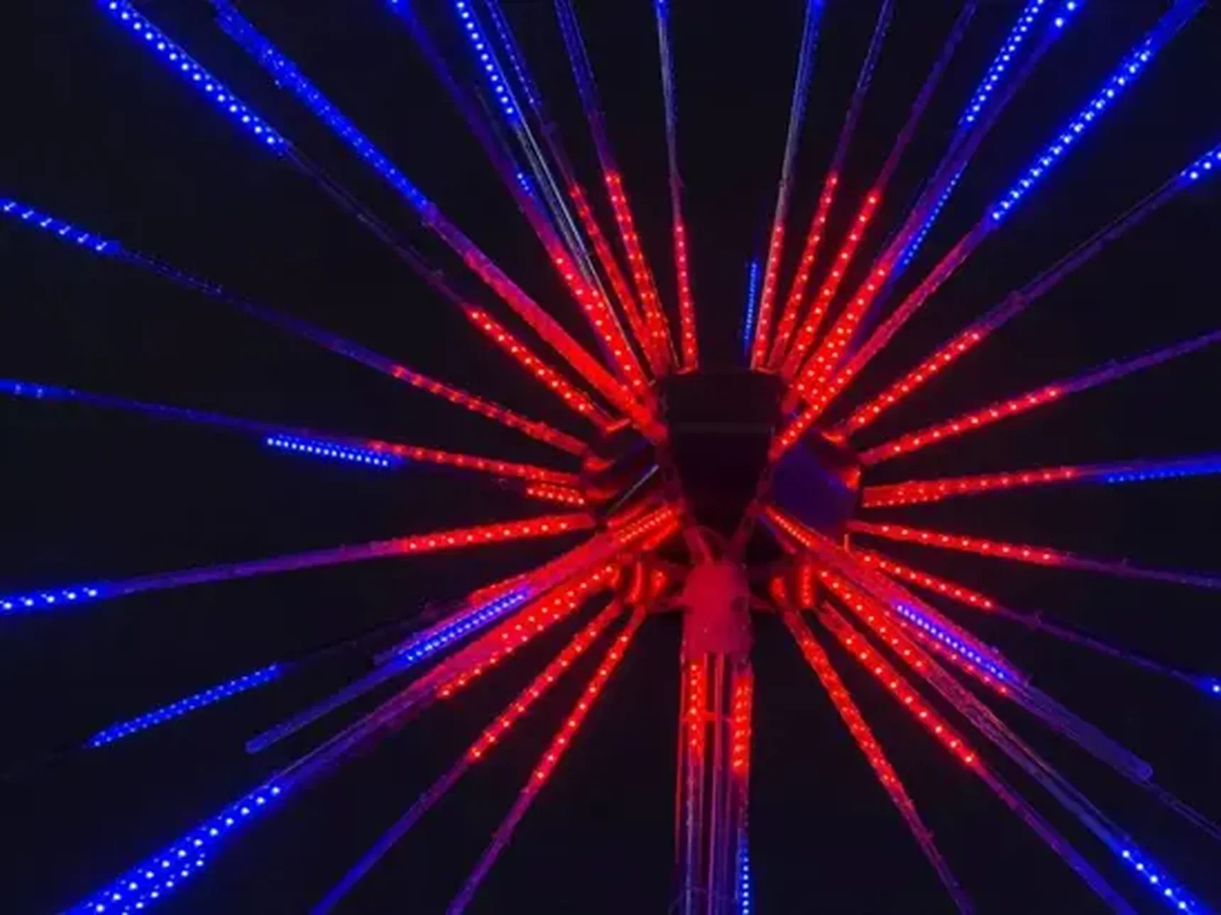 Светодиодная Фигура "Фейерверк" Ø2,4м 24В, 1512LED, IP65, FRW-240-T36