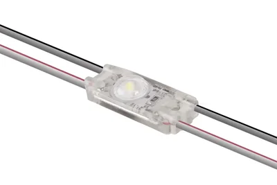 Герметичный светодиодный модуль 2835, 0.5 Ватт, 12 Вольт, IP67, KM-P1-R