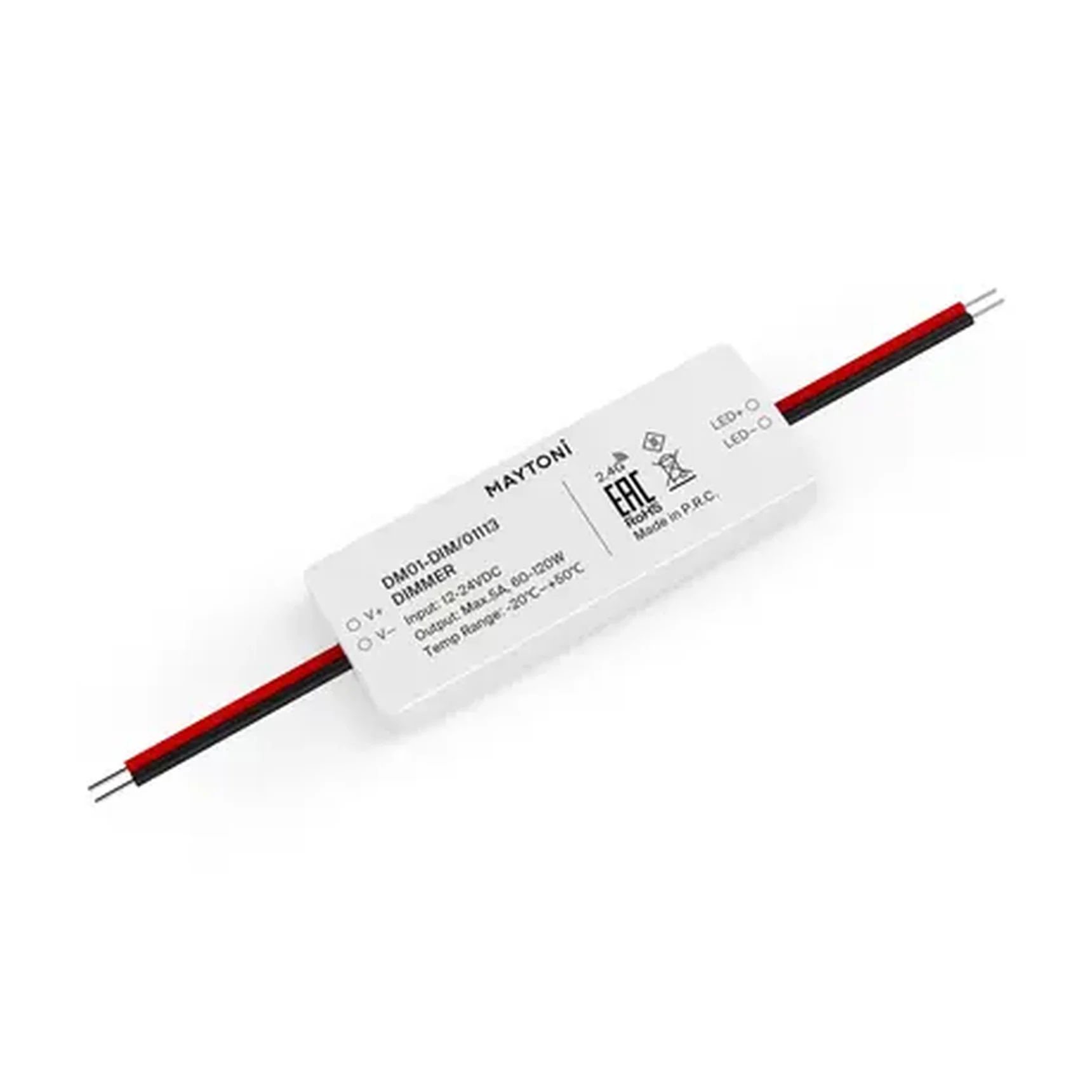 Диммер для монохромной светодиодной ленты 60Вт/120Вт, LED STRIP, 01113