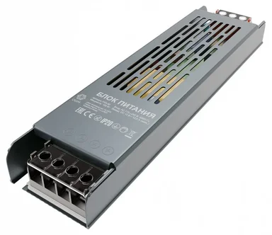 PS3-50 Блок питания (слим-метал) 12В, 150 Вт, IP20, 12,5 А, 205х50х24 мм
