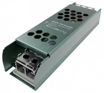 PS3-56 Блок питания 24В, 40Вт, 175-240В, 1,6А, IP20, алюм, 120х36х23мм