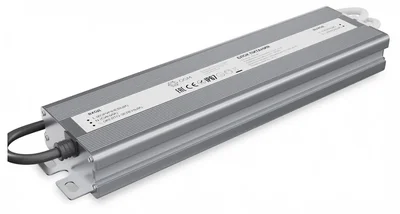 PS3-86 Блок питания 12В, 300Вт, 186-264В, 25А, IP67, алюм., 263х67х31мм, OGM