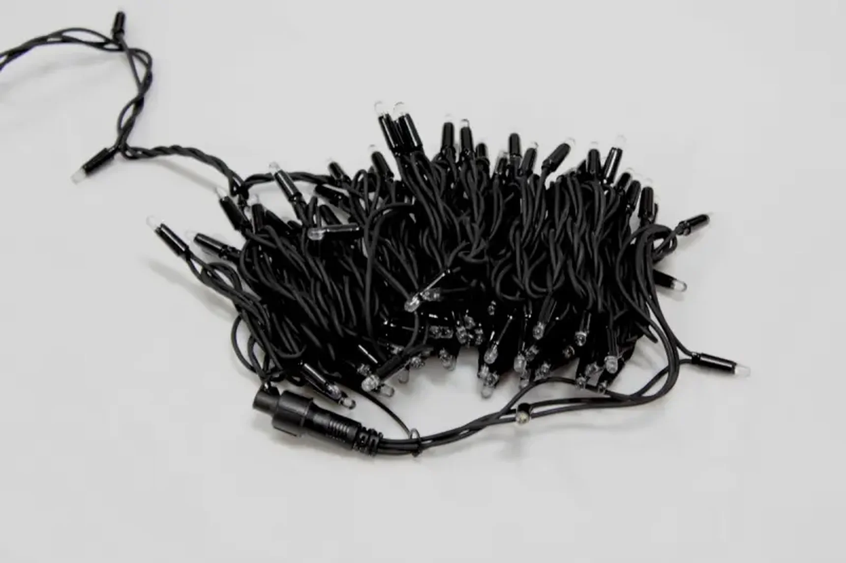 LED-PLR-200-20M-240V-B/BL-W/O, синяя/черный провод, соединяемая (без силового шнура)