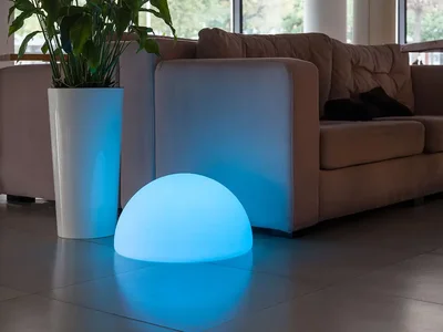 Светильник напольный Полусфера SEMISPHERE_F (E27) 80 IP65 RGBW (set)