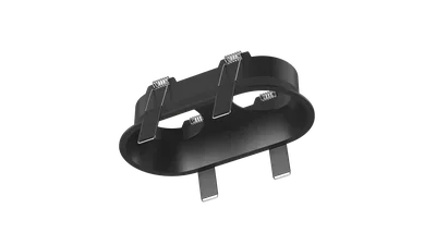 Корпус светильника потолочный встраиваемый наклонный, Черный, IP20, COMBO-50-BL