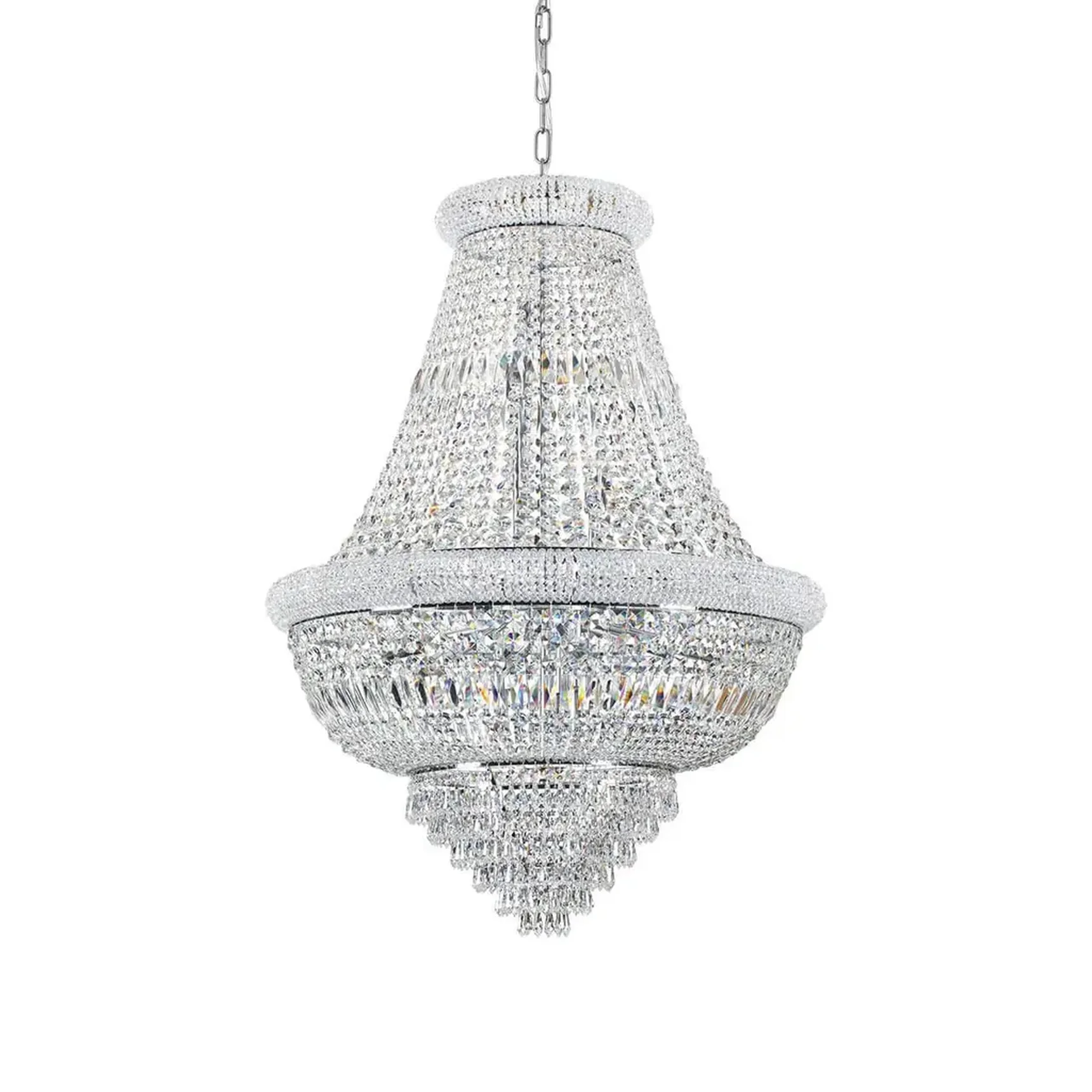 Подвесная люстра Ideal Lux Dubai SP24 Cromo 243597