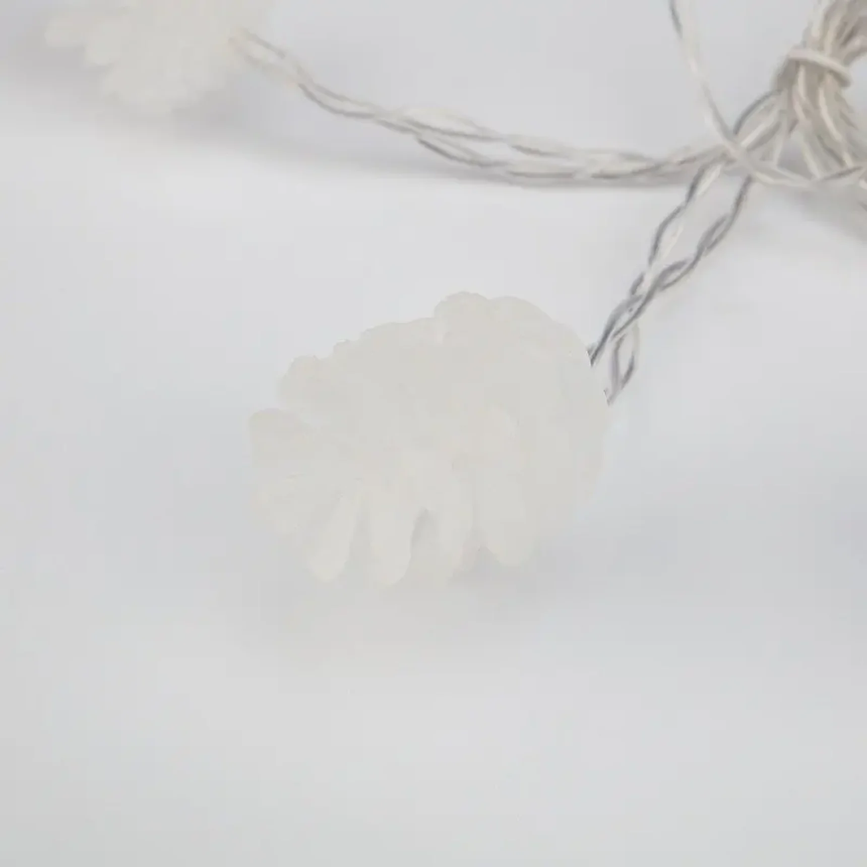 Гирлянда светодиодная Шишки 5 м, 30 LED, прозрачный ПВХ с контроллером, цвет свечения теплый белый NEON-NIGHT