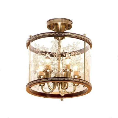 Citilux Версаль CL408253R Люстра потолочная Бронза Венге