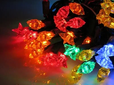 LED- STAR-4-220V-18-M/DG Насадки Звезды 105LED, 10,5м