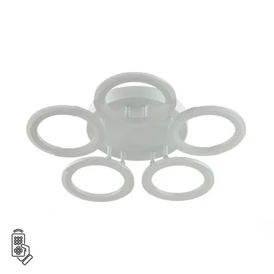 8027/55CL LEDIO LN25 белый/белый, металл/акрил Потолочный светильник с ПДУ LED 55W 3000-6000К 220V KALIFA