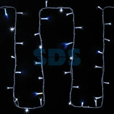 Гирлянда модульная Дюраплей LED 20м 200 LED белый каучук , мерцающий Flashing (каждый 5-й диод), Белая