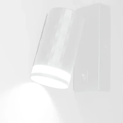 Бра GWL-GU10-M-IP20 Белый с боковым рассеивателем Кирпич