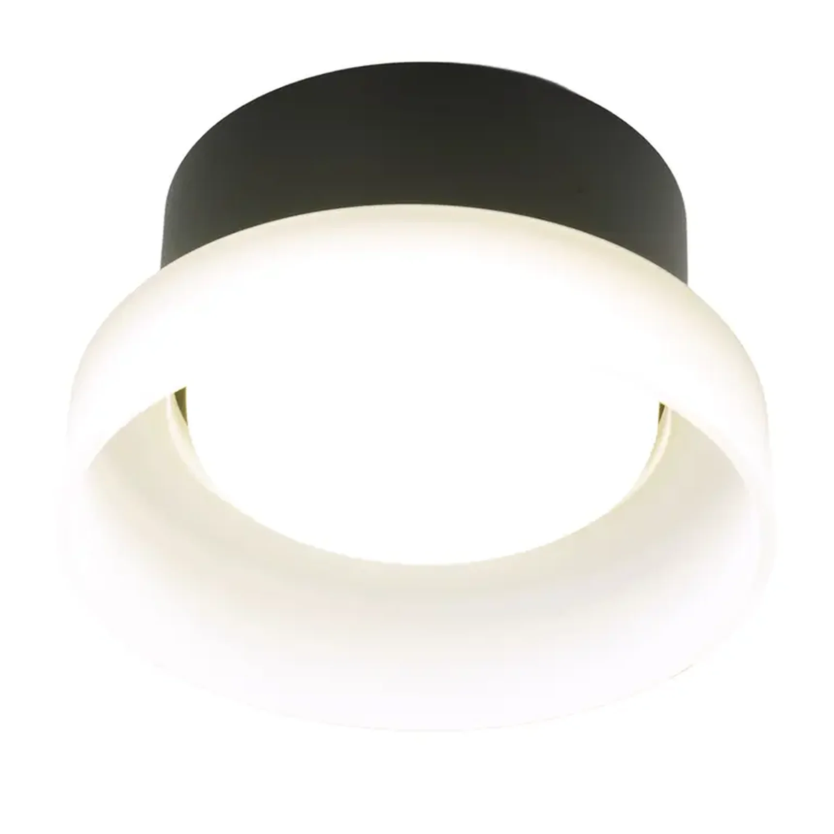 Светильник потолочный Feron HL460 Barrel OPAL 12W, 230V, GX53, черный