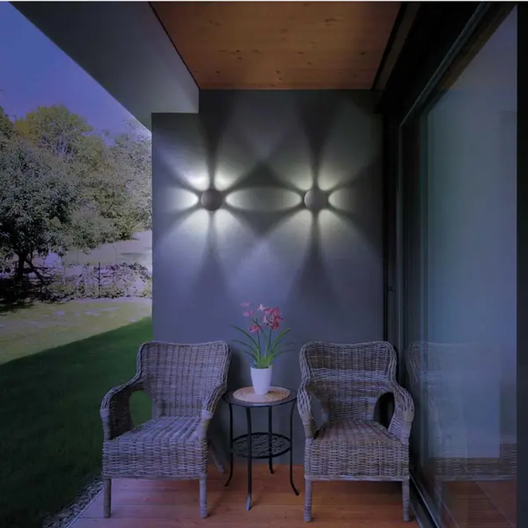 Уличный светодиодный настенный светильник Novotech Calle 358463