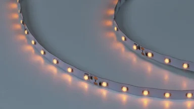 Светодиодная лента 3528, 60 LED/м, 4,8 Вт/м, 24В , IP20, Цвет: Желтый, SWG360-24-4.8-Y-M