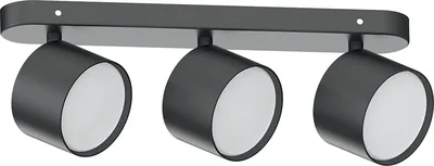 Cветильник настенно-потолочный под лампу GX53, черный ML213