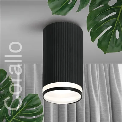 Светильник WOLTA WSL-GU10/03BL под лампу GU10 Черный CORALLO