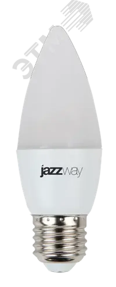 Лампа светодиодная LED 8 Вт 640Лм 4000К белая Е27 Свеча