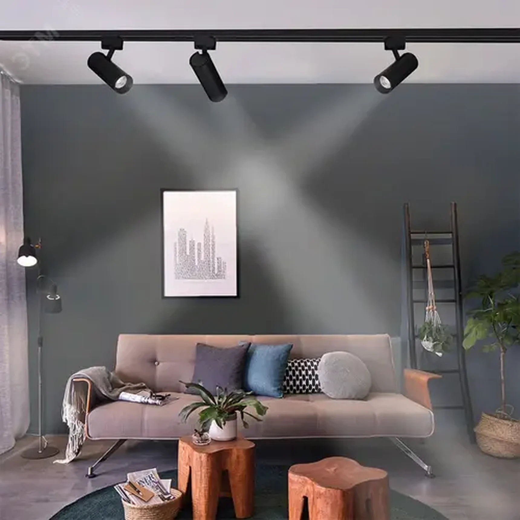 Трековый светильник светодиодный PTR 0620 20w 3000K BL, 5035751