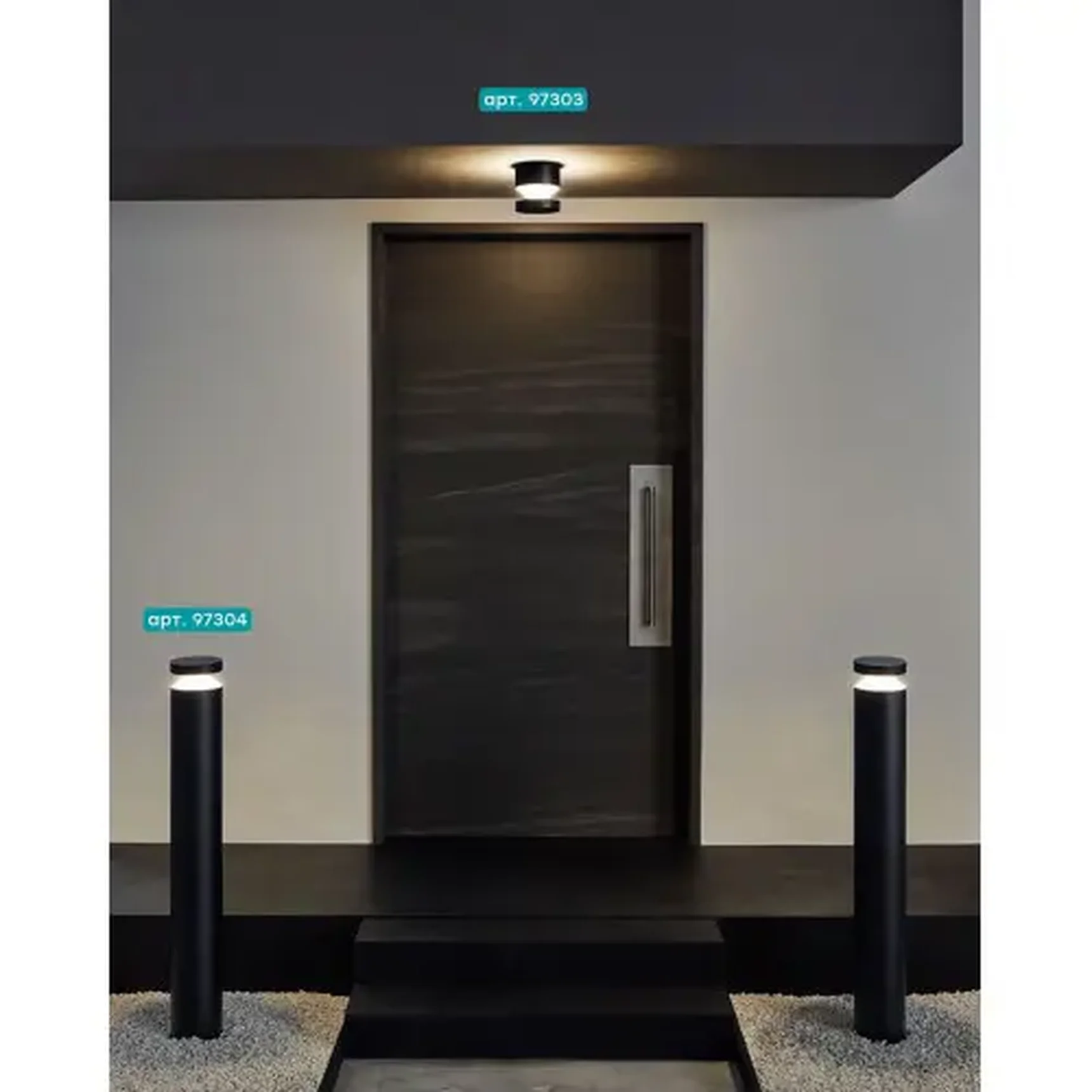 Уличный настенный светодиодный светильник Eglo Melzo 97303