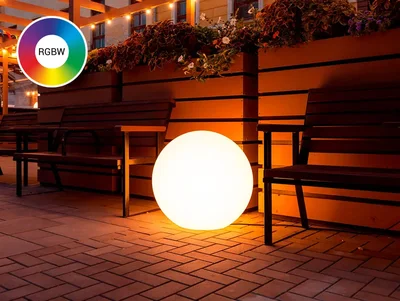 Светильник ландшафтный ШАР SPHERE _G (E27) 65 IP66 RGBW (set)