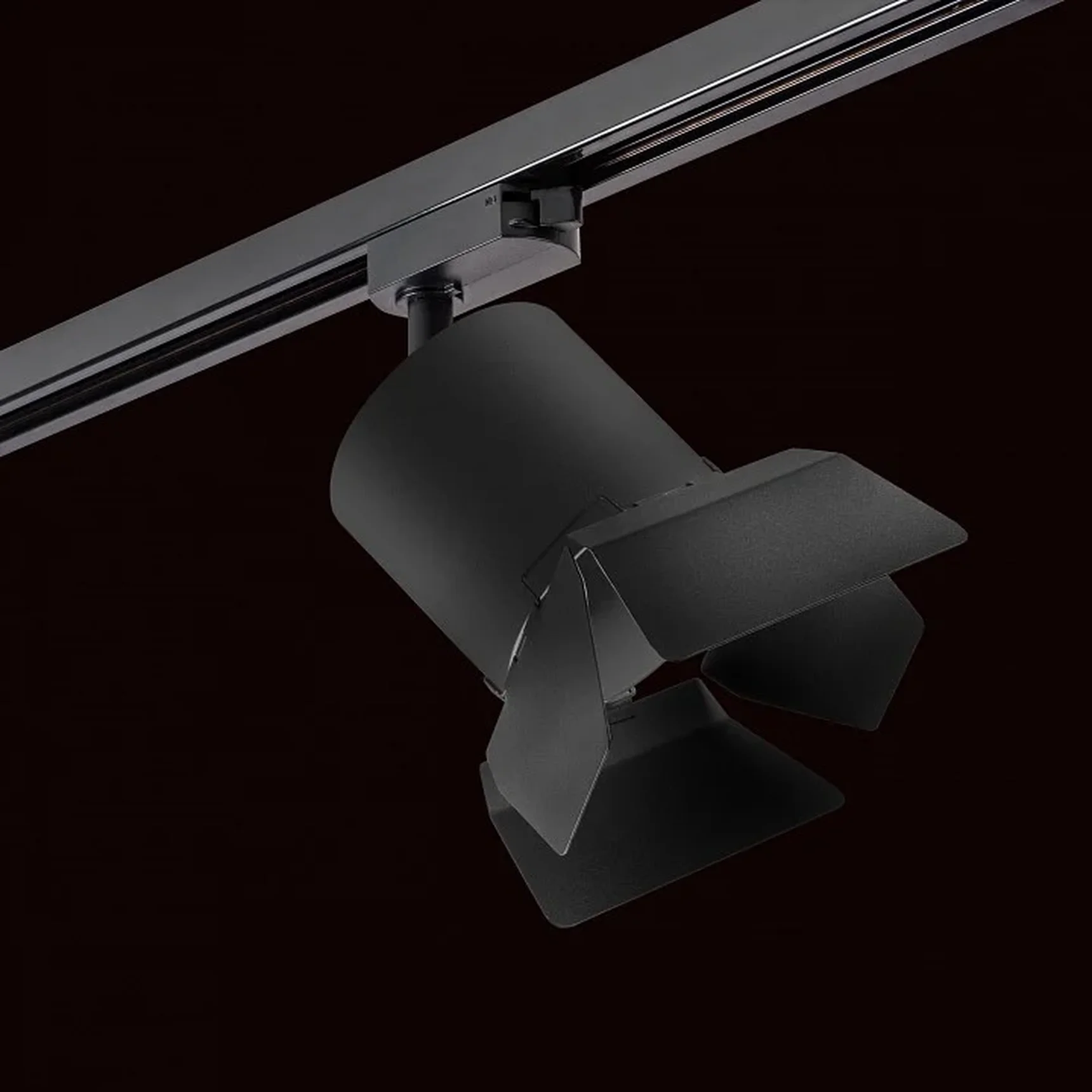 R1T3487487 Светильник RULLO GX53 ЧЕРНЫЙ