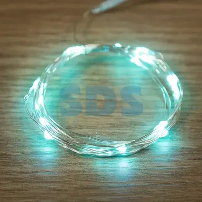 Гирлянда Роса, 2 м, 20 диодов, цвет бирюзовый
