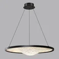7046/41L HIGHTECH ODL25 269 Подвесной светильник черн/металл/акрил IP20 LED 41W 3000K 220V FUSO