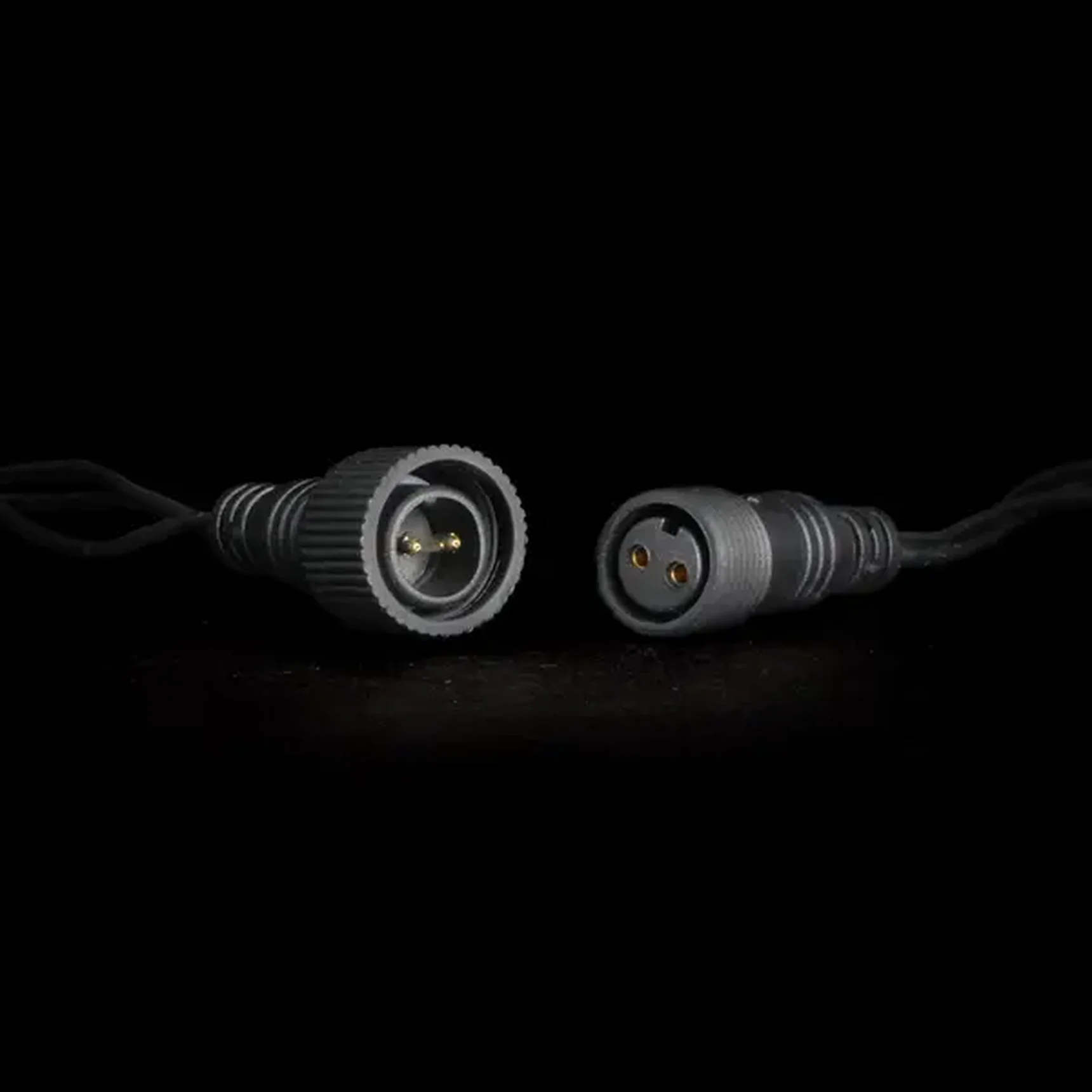 Гирлянда Нить 10м Синяя с Мерцанием Каждого Диода 220В, 75 LED, Провод Черный Каучук, IP54