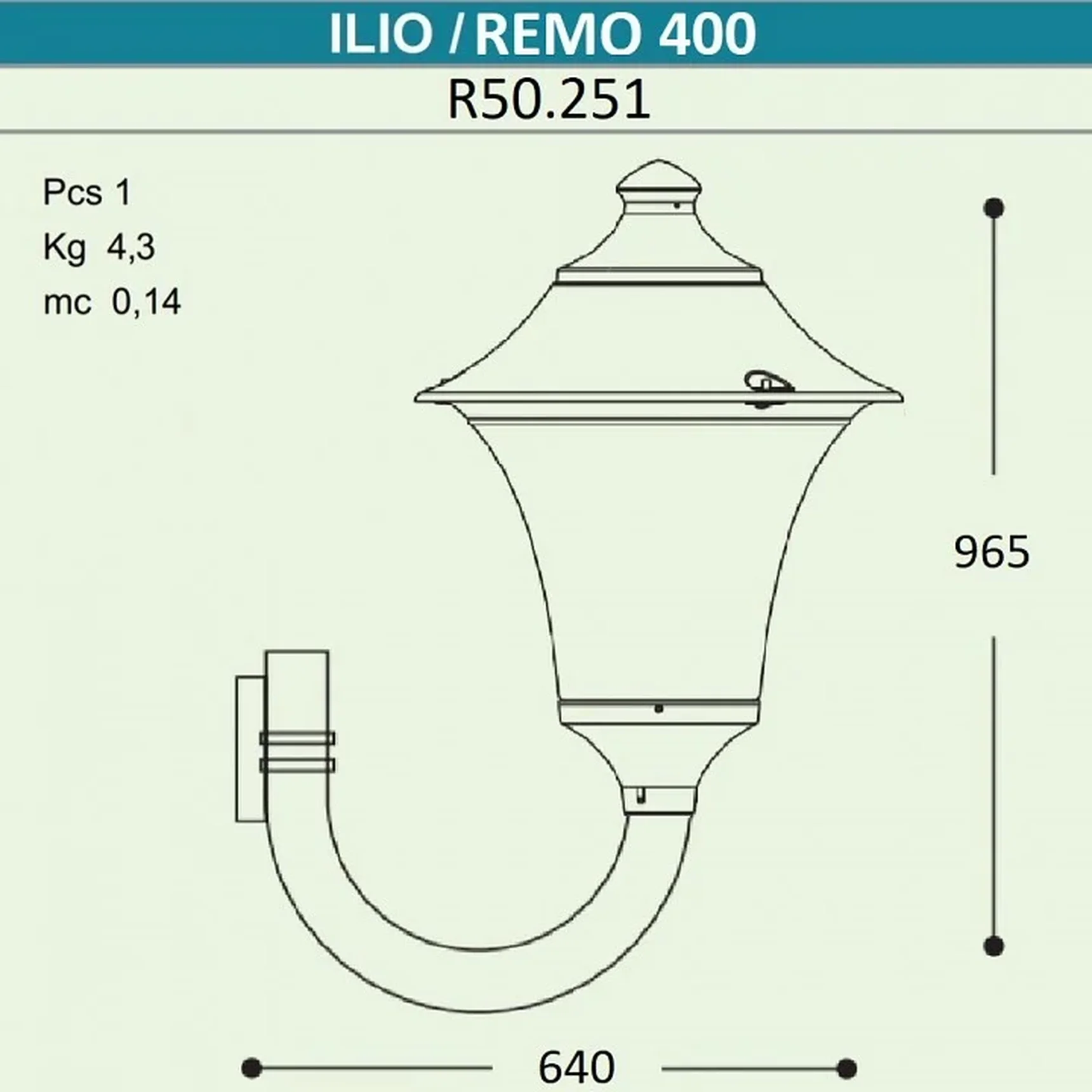 Светильник уличный настенный FUMAGALLI ILIO/REMO R50.251.000.AYE27 черный