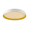 7711/EL COLOR SN 102 Светильник пластик/желтый LED 70Вт 3000-6000К D510 IP43 пульт ДУ TUNA YELLOW