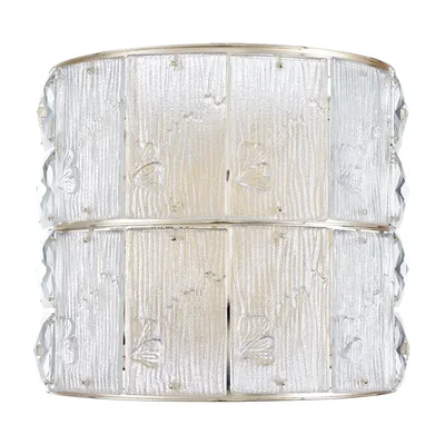 5070/2W HALL ODL24 619 золото/прозрачный/матовый/металл/хрусталь/стекло Бра E14 2*40W FIESTA