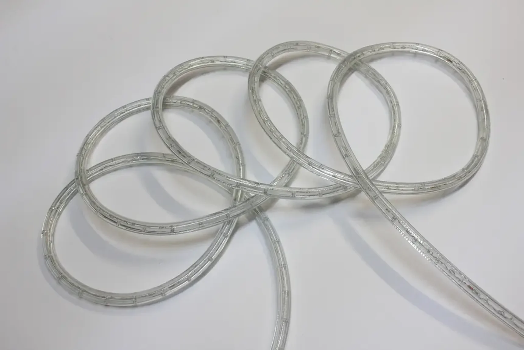 Дюралайт LED-DL-2W-100M-2M-240V-W-Flash (каждый 6-ой), белый, 13мм, (2м) NEW 2023