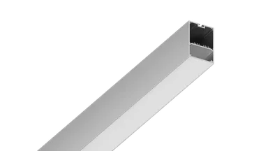 Подвесной/накладной алюминиевый профиль Design LED LS 4970, 2500 мм, анодированный, LS.4970-R
