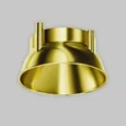 Декоративная рамка-отражатель для светильников серии Alfa LED латунь, Ring12-15W-RD-BS