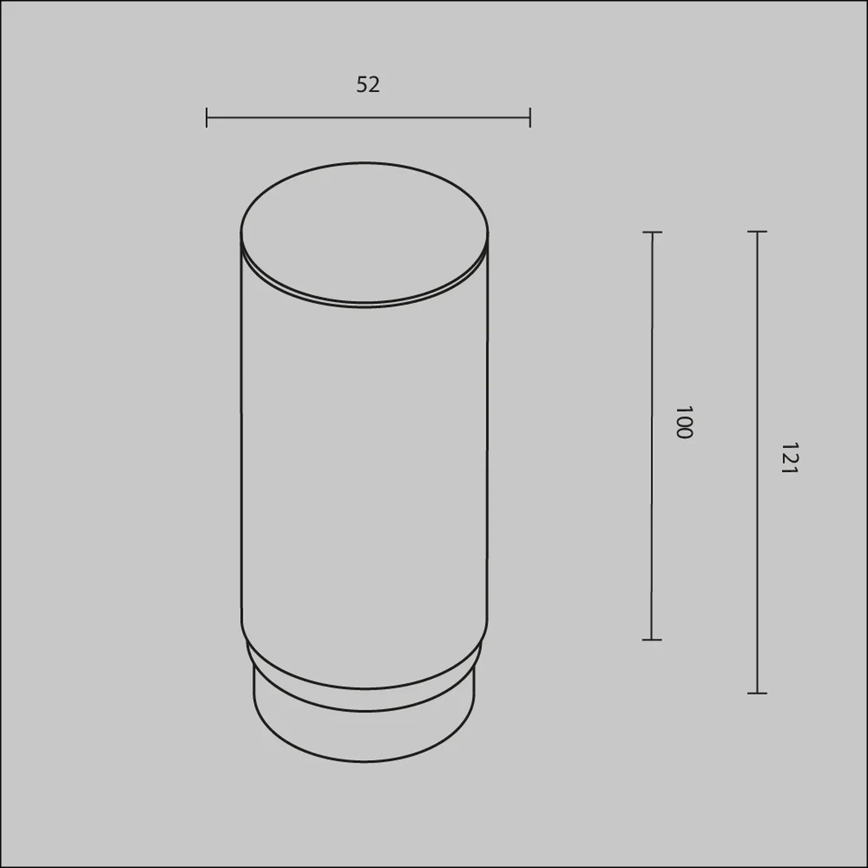 Матовый рассеиватель для Focus Led 12Вт, RingMAcr-12-W