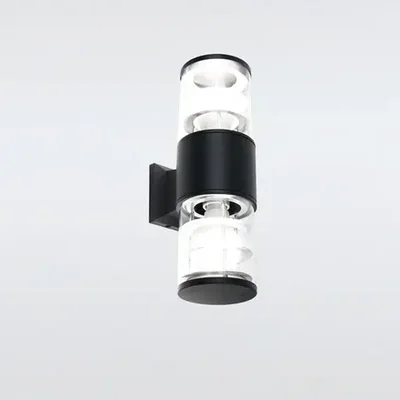 Фасадный светильник General GWL-2Е27-M-IP65 Черный Апофема