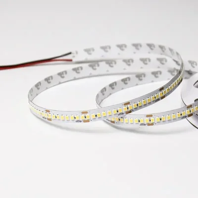 Светодиодная лента LUX, 2835, 240 LED/м, 14,4 Вт/м, 24В, IP33, Нейтральный белый (4000K), DSG-HE2240-24-NW-33