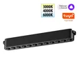 359459 SHINO NT24 000 черный Трековый смарт-светильник для низковольтного шинопровода с двумя режимами работы IP20 LED 12W 24V 3000-6000K EASY