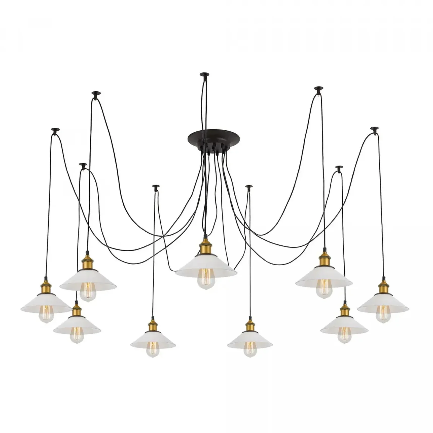 Подвесная люстра Citilux Эдисон CL451091