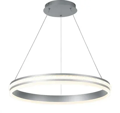 Светильник светодиодный 60W, 4200Lm, 4000K, IP20, серебро AL5888 SHINING RING