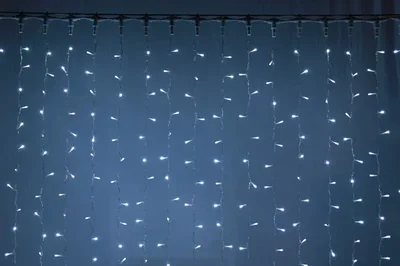 LED-PL-5720-240V-2*6M-W/С-F(CW) (белые светодиоды/прозрачный пр) FLASH белый холодный 2023