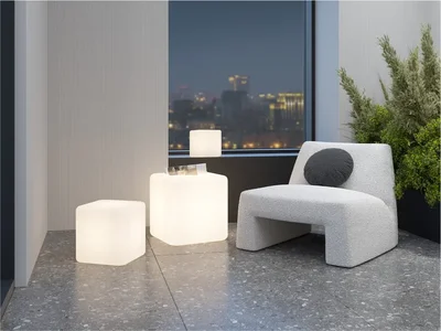 Светильник напольный Куб CUBE_F (E27) 35 IP40 3000K