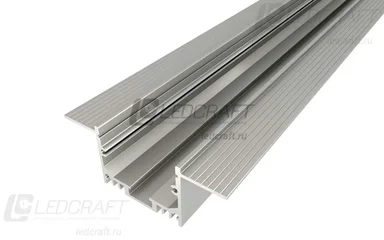 Профиль алюминиевый под шпаклевку LC-LPSH-2564-2 Anod