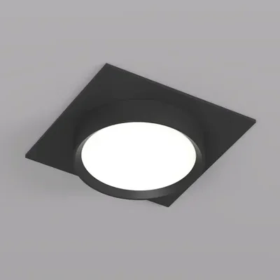 Точечный встраиваемый светильник Denkirs DK2091-BK