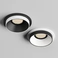 Точечный встраиваемый светильник Denkirs DK2400-BK